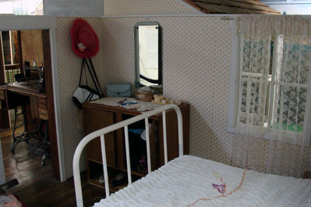 The bedroom in the Children's Legacy Centre, Wetaskiwin and District Heritage Museum