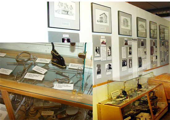 The History of Healing exhibit which explores the history of local hospitals and the changing service within them.